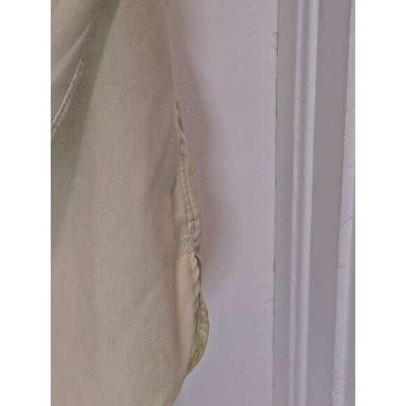 Vintage John W. Nordstrom Men's Beige Long Sleeve Button-Up Shirt Size 16-33 - Picture 7 of 13